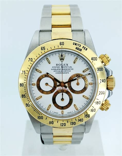 rolex daytona oro acciaio indossato|Rolex Daytona Ref. 16520.